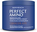 BodyHealth PerfectAmino Powder - BCAA og EAA Powder til Pre and Post Workout - Amino Acid Energy Drikke for mænd og kvinder til at støtte Lean Muskel og Inddrivelse - Chokolade - 30 Servering