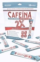 CAFEINA 2X - 200mg Koffein og elektrolyte Infunded Powder Stick Packs (18 greve)