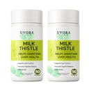 Milk Thistle Capsules, Plant-Based Ingredient Formula with Turmeric, Inositol & Vitamin C – 60 Vegetarian Capsules, Non-GMO, Gluten Free