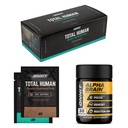 ONNIT Premium Alpha Brain Bundle - Nootrop Brain Supplement (30 Greve) for fokus, koncentration og hukommelse + alt menneske dag og nat vitaminpakker til mænd og kvinder (30-dages forsyning)