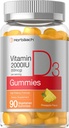 Horbäach Vitamin D3 2000iu Gummies Note 124; 90 Greve Note 124; Vegetar Note 124; Ananas Aromatic Flavor Note 124; 50 mcg