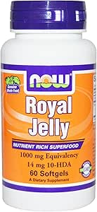 Now Foods - Royal Jelly 1000 mg. - 60 Softgels