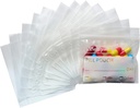 Serfeymi Pill Tasker til rejse Pill Pouch Organizer Pack af 120 BPA Gratis 3 x 2,75 tommer Genanvendelige Pill Pouches til medicin med Skriv på Label & Zipper Seal Vandtæt AM PM Pill Tasker til kosttilskud