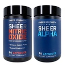 Gym GUD Pack - nitrogenoxid supplement & Sheer Alpha T Booster