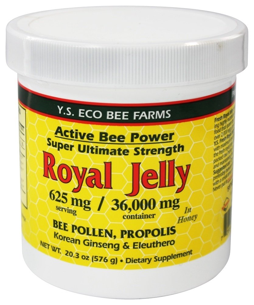 Frisk Royal Jelly + Bee Pollen, Propolis, Ginseng, Honey Mix - 36.000mg Y.S. Org 20.3 oz