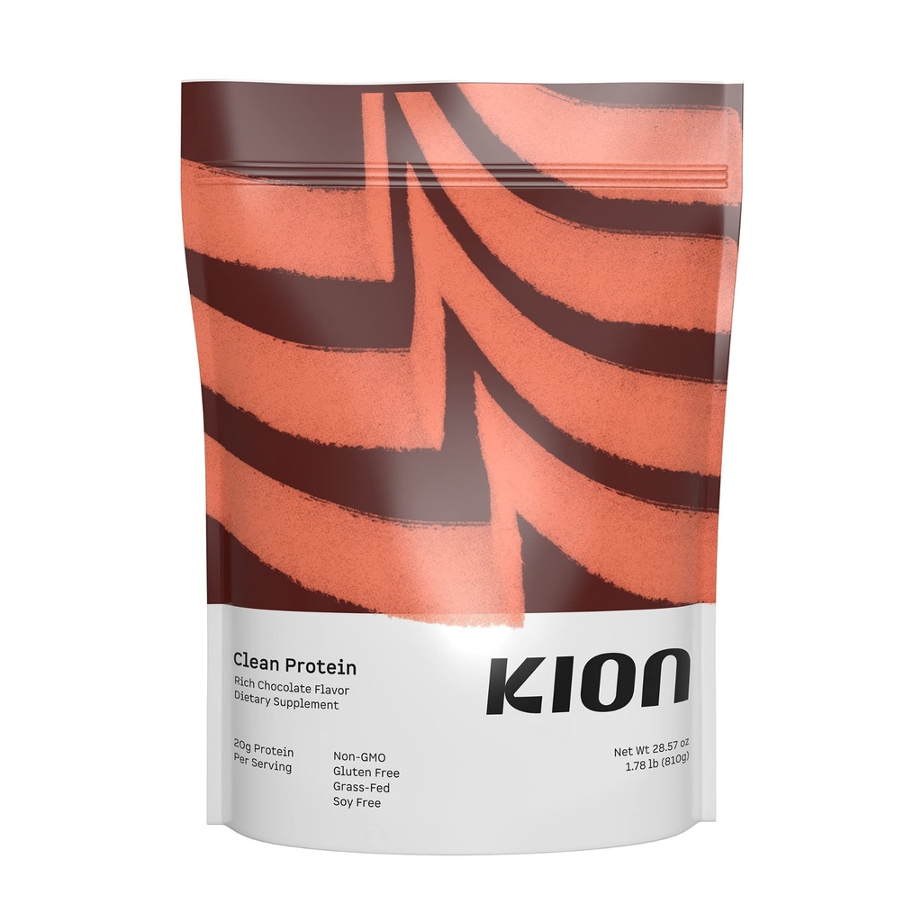 Kion Clean Protein Dex124; Grass- Fed & Pastor- Raised Whey Isolate Protein Powder Dex124; Rich Chocolate Dex124; 30 Serveringer