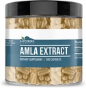 Earthborn Elements Amla Extract 200 Kapsler, Pure & Ufortyndet, Ingen tilsætningsstoffer