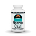 Source Naturals Magnesium Citrate, Understøtter ben og hjerte sundhed * 133 mg - 180 kapsler