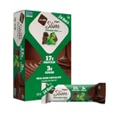 Nugo Slim Dark Chocolate Mint, 18g Vegan Protein, 3g Sukker, 6g Fiber, Low Net Carb, Keto Friendly, Gluten Free, 24 Greve