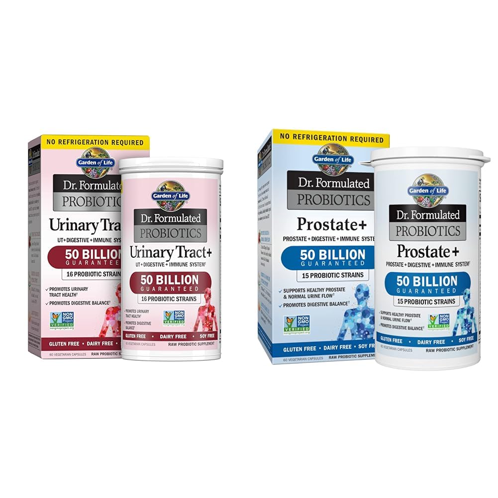 Livets have Dr. Formuleret Probiotika til Urinary & Prostata Sundhed, 60 Greve