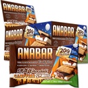 Anabar Protein Bar, The Protein-Packed Candy Bar, Amazing Tasting Protein Bar, No Sugar Alcohols, High Protein, Amazingly Delicious, 20 Grams of Protein (12 Bars, Milk Chocolate Campfire S'mores)