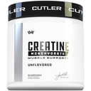 Cutler Nutrition Pure Creatinine Monohydrat - 5g Per Servering 50 Servering - Premium Muscle Builder forbedrer styrke ydeevne & Inddrivelse - Unflavored for Easy Mixing