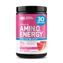 Optimum Nutrition Amino Energy Powder Plus Focus, with BCAA, Electrolytes, and Caffeine, Watermelon, 30 Servings (Packaging May Vary) (Pack of 6)