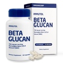 Immutol immunforsvar supplement med 750mg Beta glucan 1,3 1,6 - naturlige ingredienser, høj potens for boost immunitet og total wellness, 60 kapsler (60)