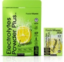 PowderVitamin Electrolytes Powder Plus, Keto, Lemonade, Sugar Free, Pink Himalayan Salt, 1000mg Kalium, 120mg Calcium, 120mg Magnesium, Non- GMO, Zero Calories, (16 Hydrationspakker)
