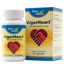 VigorHeart-The Natural Heart Supplements Pills with Coq 10, Salvia Miltiorrhiza, and Panax Pseudoginseng (30 Capsules)