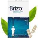 Brizo Prostata sundhed Kosttilskud til mænd - Urtekapsler til Herre Urinbeskyttelse - Reducere hyppig vandladning - 1 måned Tilgang