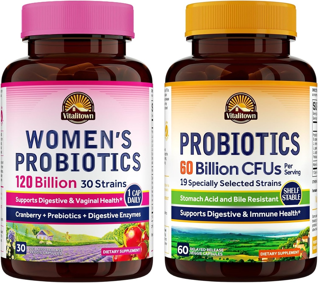 Vitalitown Probiotic Bundle (pakke af 2)