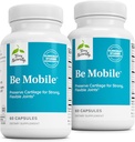 Terry naturligt Be Mobile - Collagen Supplement til fælles sundhedsstøtte - Kosttilskud med Boswellia Extract & Type II Collagen - Lower Back & Knee Support - 60 kapsler (pakke med 2)