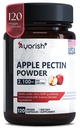 Ayorish Apple Pectin Capsules 2100mg 120 Count Apple Pectin Powder Plant Based Dietary Fiber Pectin Extract Vegan Non GMO