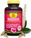 Dejlig menopause Supplement + Hormone Balance + Vægt Management, Hot Flashs, Mood Swings, Vaginal Health & Dryness