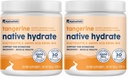 NativePath Native Hydrate, Zero Sugar, Electrolytes Powder with BCAAs, Tangerine Hydration, Keto & Paleo Friendly, 30 Servings (Pack of 2)