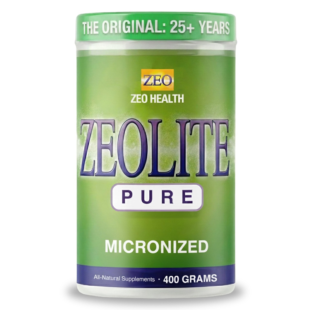 Zeolite Pure Memory 124; Full Body Detox Rengøring for kvinder, mænd, voksne Memory 124; understøtter energi, Gut Sundhed, Mental Klarhed, & Optimal Inflammation Response Memory 124; Den oprindelige Zeolite Powder (400 Servere)
