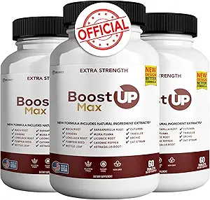 Boost op Max Mand sundhed supplement - med Calcium, Zink & Proprietary Blend for Vitality & Strength, 180 kapsler (3 pakke)