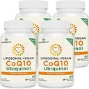 1000mg Liposomal CoQ10 Ubiquinol, 240 Vegan Softgel, High Absorption Ubiquinol CoQ10 Supplement, Active Antioxidant Form of Coenzym Q10 for Heart Function & Energy Production