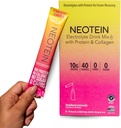 NEOTEIN: Electrolyte Powder Packets, Protein Powder with 10g Protein & Collagen Note 124; Hydration Packets - Zero Sugar, NO Fillers, NO Carbs