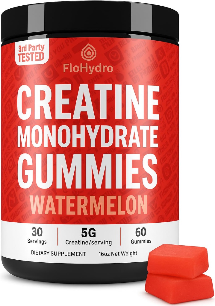 Creatinin Gummies Note 124; 5g Creatin in 2 Gummies