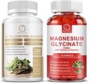 Cortisol supplement kapsler og Magnesium supplement gummier