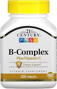 B-vitaminkompleks med C-vitamin 100 Cplts