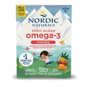 Nordic Naturals Nordic Omega-3 Fishies, Tutti Frutti - 36 Fishies - 300 mg Total Omega- 3s med EPA & DHA - Sund hjerne, Mood, Vision & Immunsystem - Non-GMO - 36 Servering