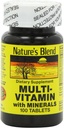 Nature 's Blend NAT B MULTIVITAMIN & MIN TB, Assorted, 100 Greve
