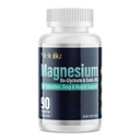 Magnesium Bis-Glycinate – 200 mg Elemental Magnesium – High Absorption (120 Count)