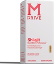 Mdrive Shilajit kapsler til mænd; 30 Servering af høj renhed PrimaVie Shilajit til energi Boost & immunforsvar, 60 Shilajit kapsler