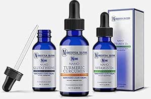 Nano helkropssundhedspakke, læge kurateret kombination af produkter til din optimale sundhed og fordel. Inkluderer: Nano Glutathion, Nano Vitamin D3 + K2 & Nano Turmerisk Curcumin.