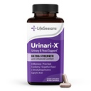Urinari- X Extra Strength with Enhanced Comfort - Urinary Tract Support - Hurtig UTI Relief - Vitamin supplement til Brege Funktion - D- Mannose, Tranebær, Pinebark, Uva Ursi & Grapefrugt - 90 Kapsler