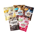 FlavCity All in One Protein Shake Powder Packets - On the Go Meal Alternative + 25g Protein & 10g Collagen, Made with Organic Reishi & Cordyceps Mushrooms - No Added Sugars, Variety 10 Pack