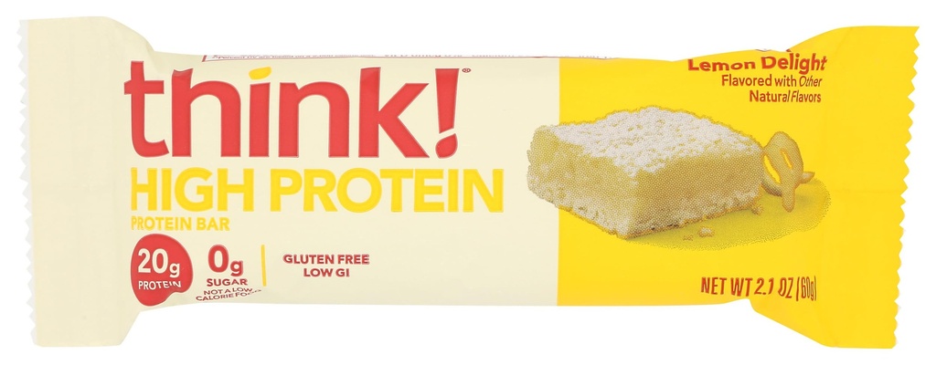 Think Thin Bar Lemon Delight, 2.1 Oz