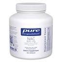 Pure indkapslinger NAC 900 mg - N- Acetyl Cysteine Aminosyre supplement til Lung & immunforsvar, lever & antioxidanter * - 240 kapsler