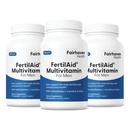 Fairhaven sundhed 3 Måned Supply Fertility for mænd prænatal mandlige fertilitet Supplement 124; Tæl og motilitet Support Pre Conception for ham 124; Fertility Support Inkluderer, Zink, og Folate Medic124; 90 Kapsler