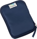 Sagely Navy Weekend Travel Portable Medicine Pouch Pill Bag til 3 Sagely Smart XL Weekly Pill Organizer Pods