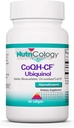 Nutricology CoQH- CF Ubiquinol 100mg Supplement - Un- oxideret CoQ10, Understøtter kardiovaskulær sundhed, immunsystem support, Stabil, Biotilgængelig, Softgels - 60 Greve
