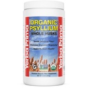 Yerba Prima Organic Psyllium Hele husene 12 oz - Natural Dietary Fiber Supplement, Non GMO, Gluten Free, Keto og Vegan Friendly for Regularity Support, Unflavored