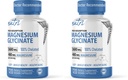 Nature's Fusions Nutri Pure Magnesium Glycinate 3680mg - (Provides 480mg Elemental Magnesium), Chelated for High Absorption, Non-Buffered for Maximum Potency, 120 Capsules (Pack of 2)