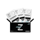 ZENERGY Energy Gum - Mint Flavor Buddy 124; 50mg koffein + 35% B6 og 45% B12 Vitamin Buddy 124; Vegan, 0 Sukker, 0 Kalorier, 0 Gluten, 0 Aspartam, Non- GMO, Instant Action Buddy 124; 3 Pack = 24 Tæl