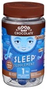 God dag Chokolade Melatonin til voksne [80 greve] - Fair Trade Non- GMO Chokolade med kamille og Melatonin 1 mg - Voksen Melatonin, Voksen naturlige søvn støtte supplement
