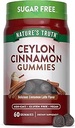 Nature 's Truth Ceylon Cinnamon Gummies against 124; 2000mg against 124; Sugar Free